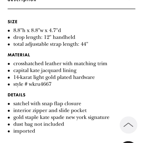 Kate Spade Satchel ♠️♥️♠️♥️ - Picture 8 of 8